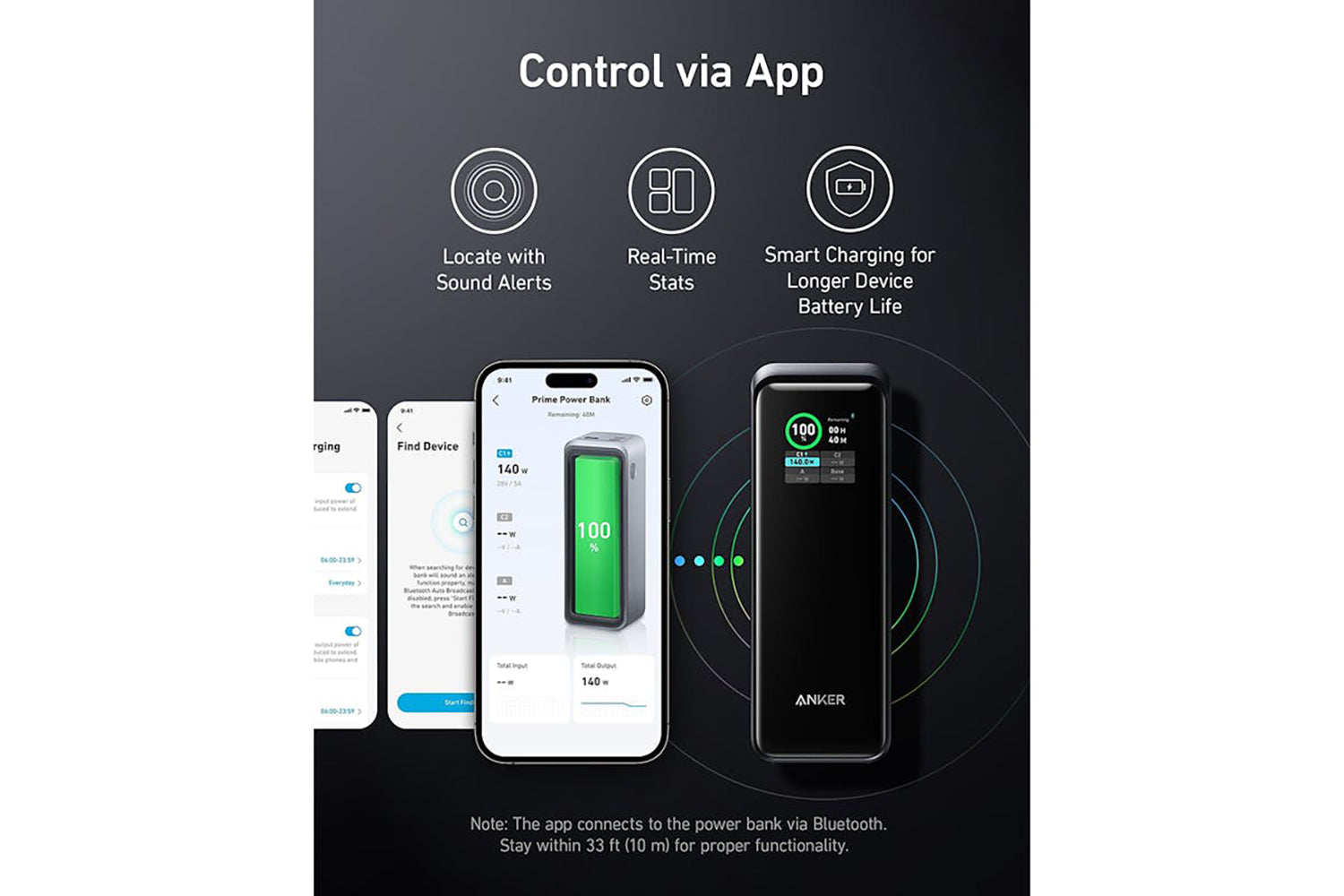Anker Prime 27,650mAh Power Bank | Black
