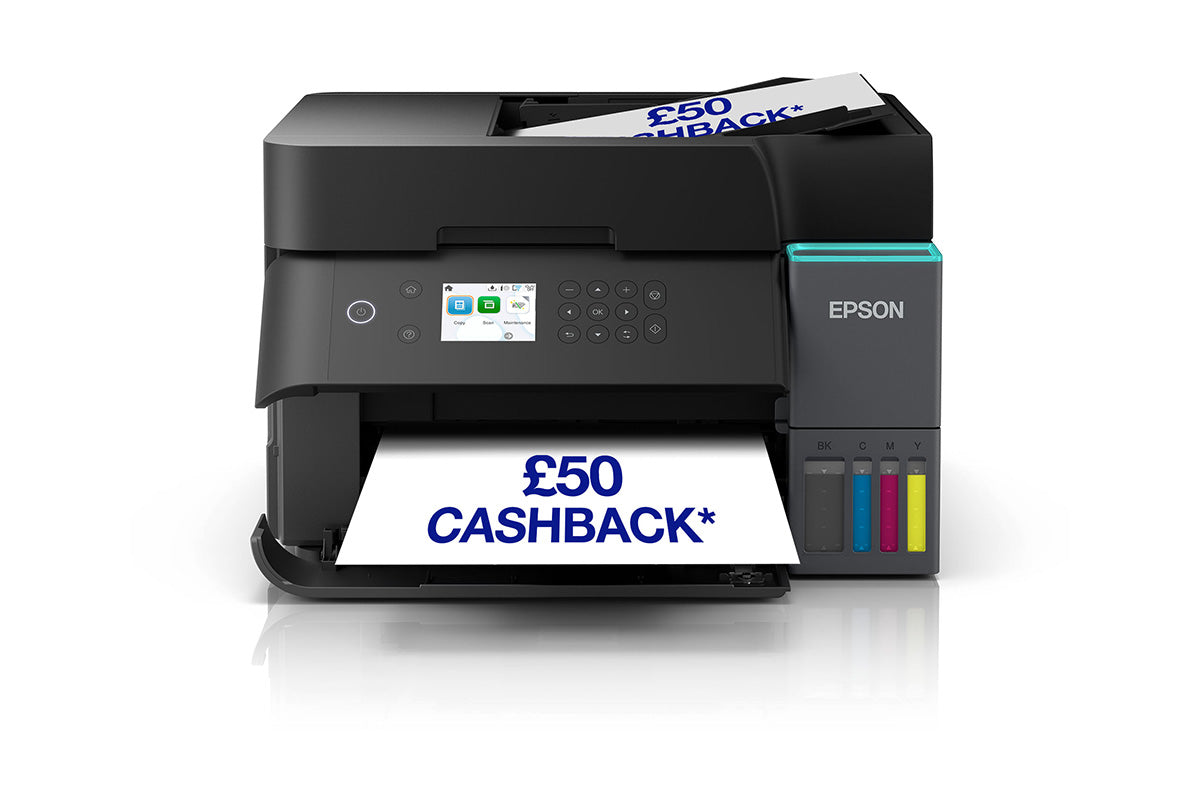 Epson EcoTank ET-3950 A4 Multifunction Wi-Fi Ink Tank Printer | C11CL43401 | Black
