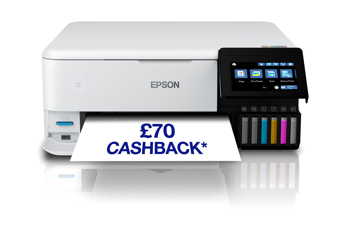 Epson EcoTank ET-8500 Multifunction Inkjet Printer | White