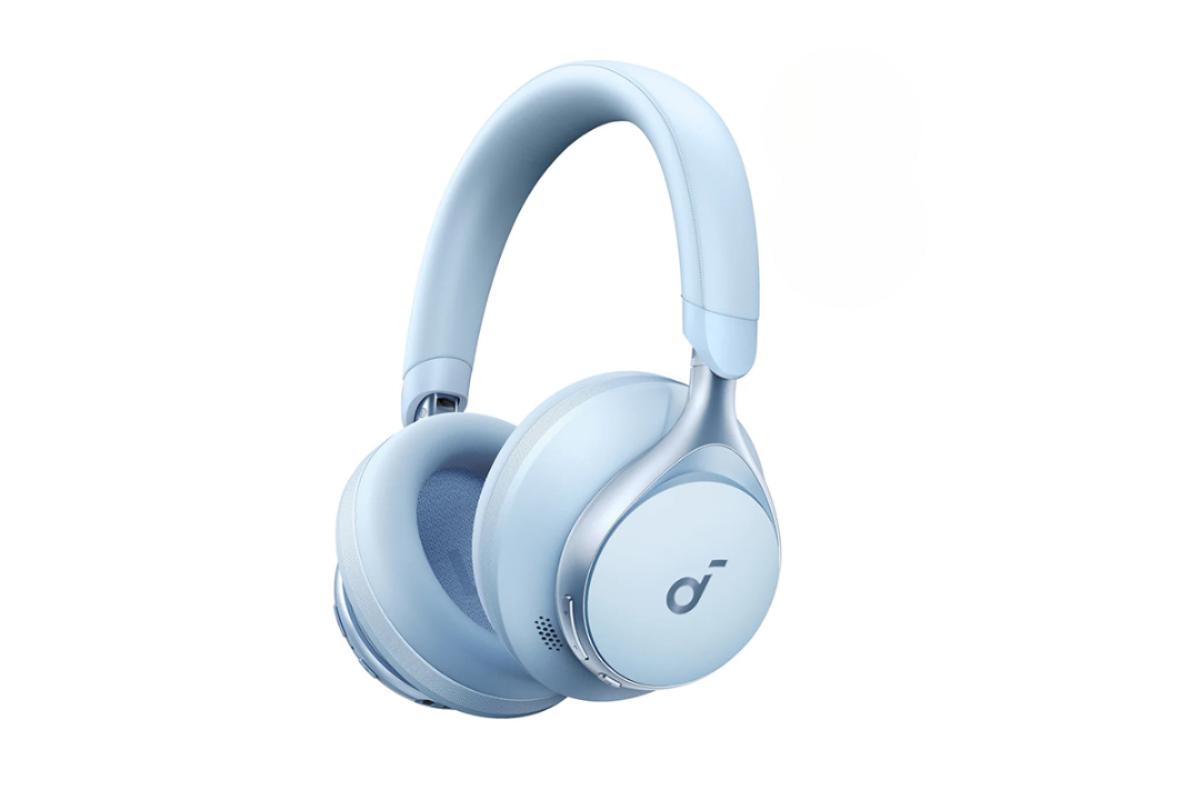 Soundcore Space One Active Noise Cancelling Headphones | Sky Blue