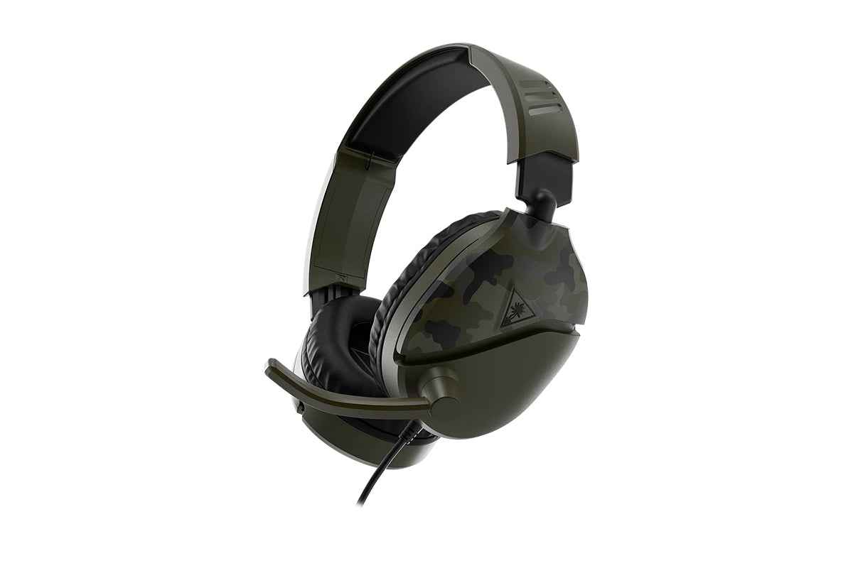 Turtle Beach Recon 70 Over-Ear Wired Gaming Headphones | Green Camo