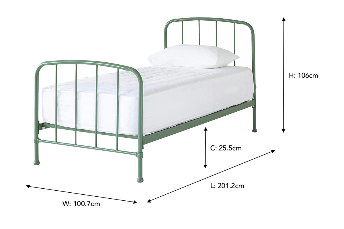 Dillon Bed Frame | Single | 3ft | Colour Options