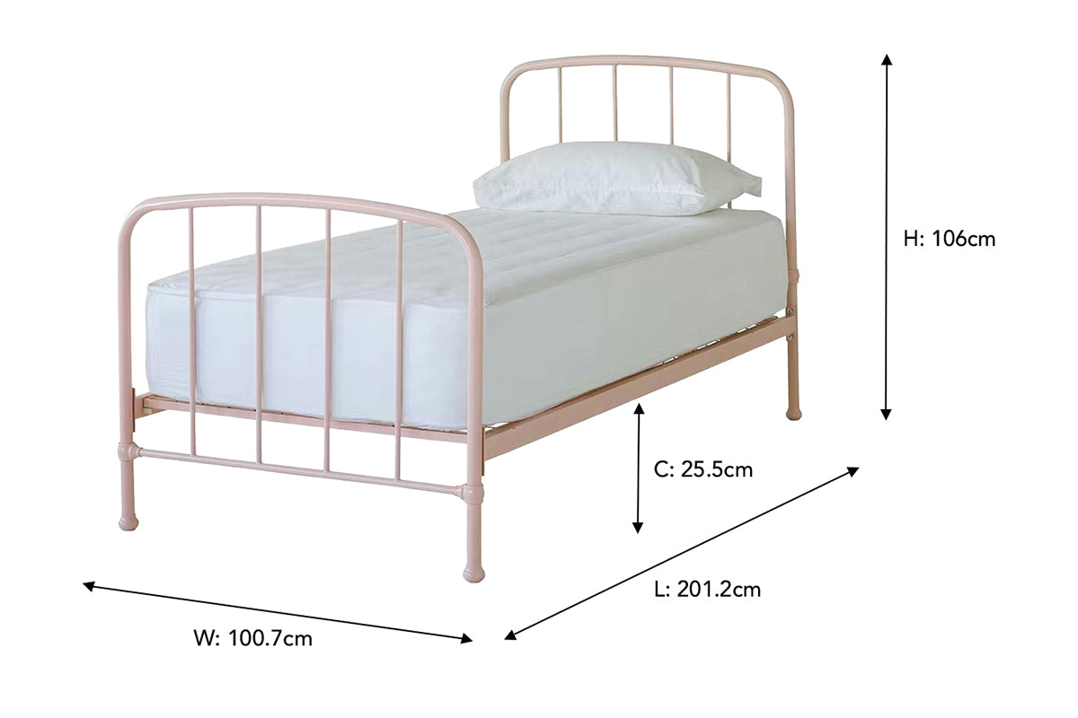 Dillon Bed Frame | Single | 3ft | Colour Options