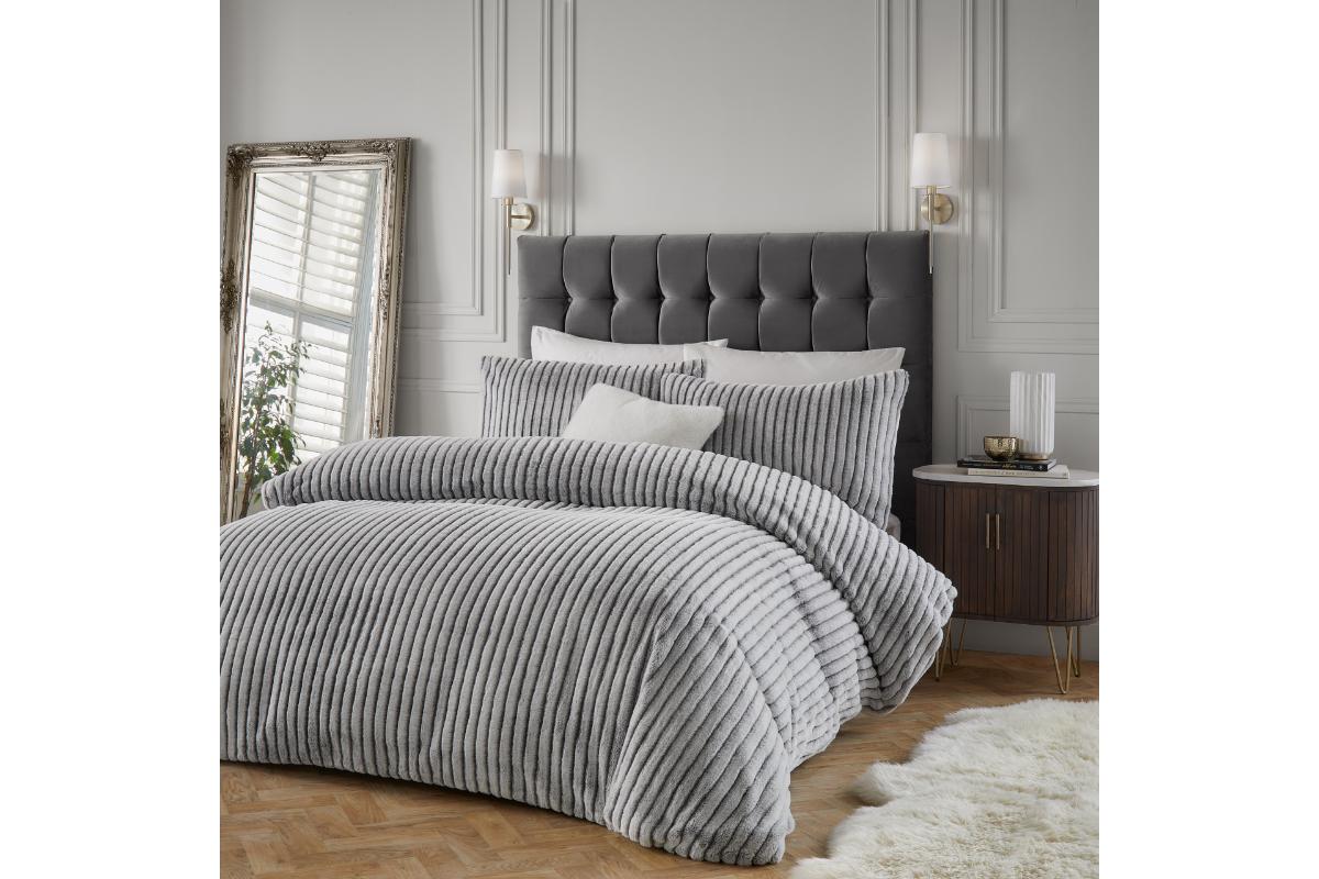 Alpine Duvet Set | Grey | Double