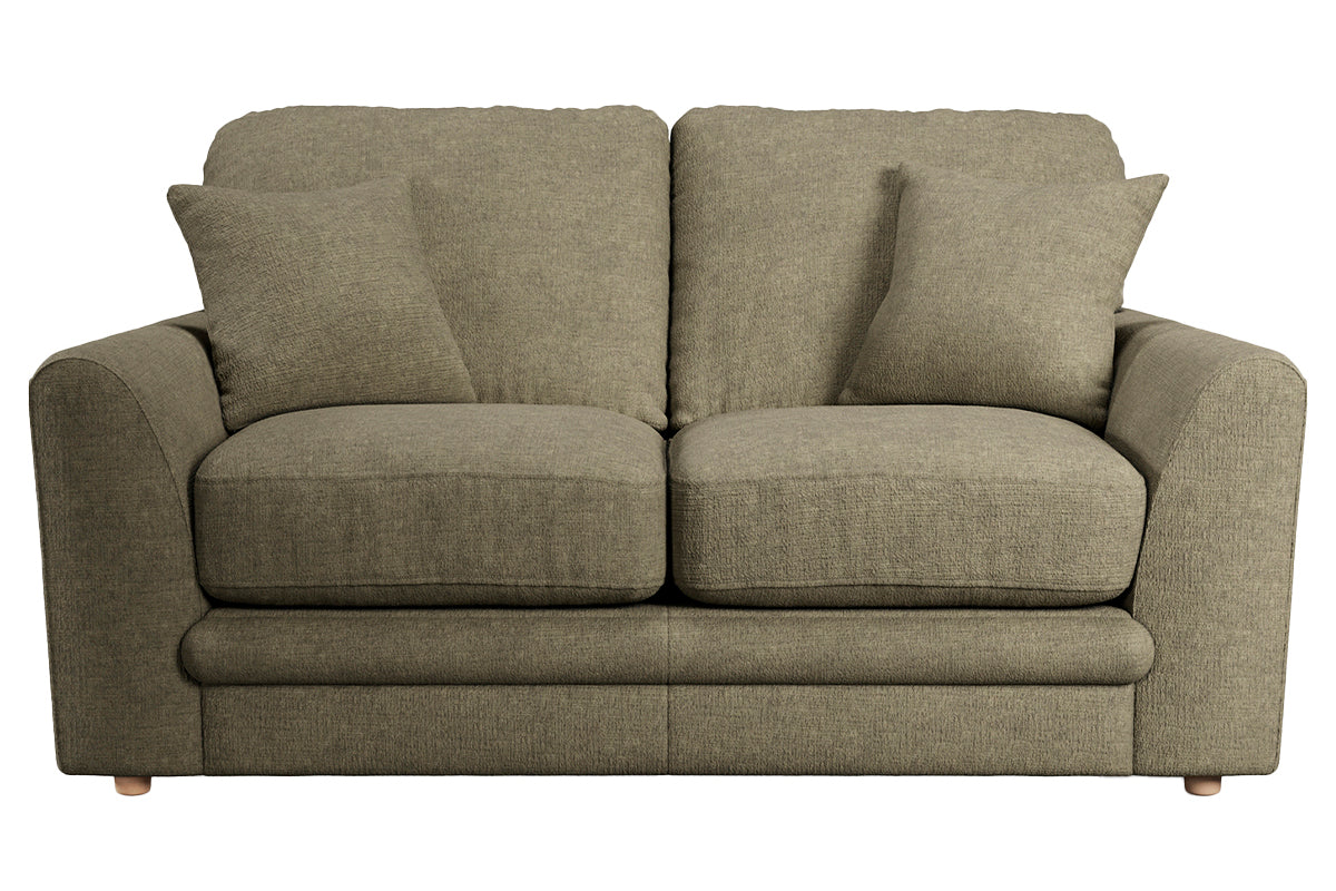 Amie 2 Seater Sofa | Fabric | Olive