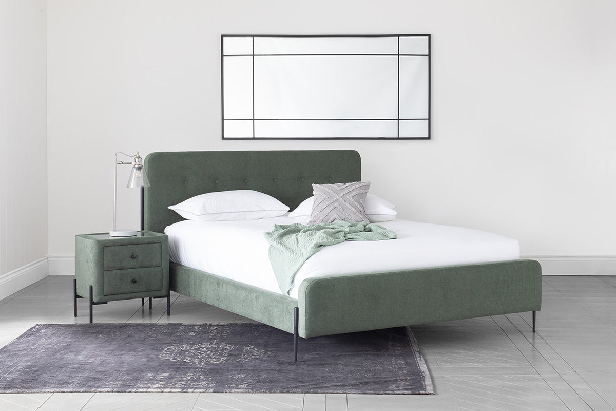 Arnold Bed Frame | King | 5ft | Green