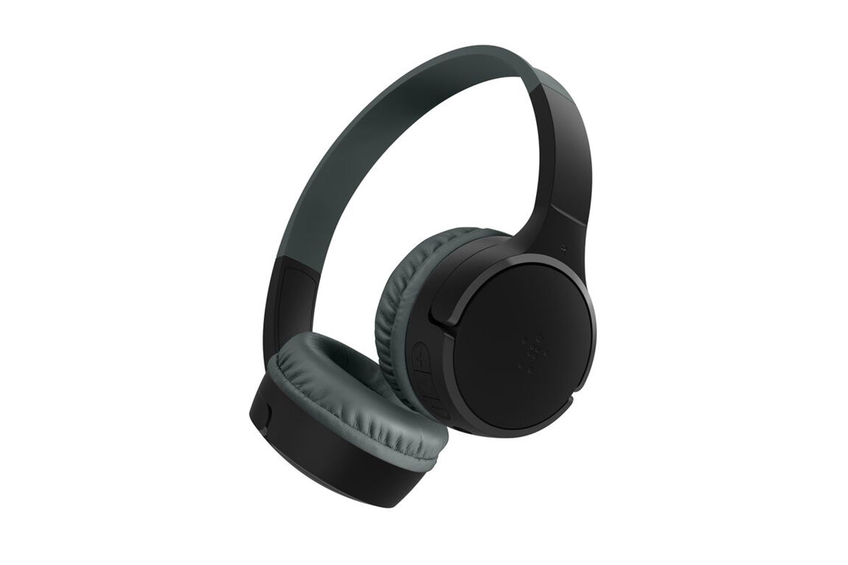 Belkin SoundForm Mini On-Ear Wireless Kids Headphones | Black