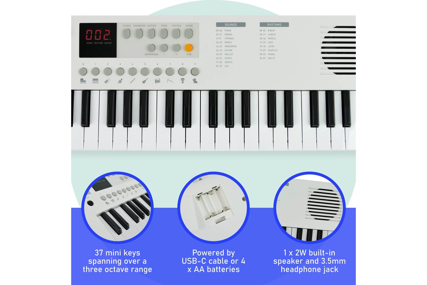 Axus - AXMK37WH - 2