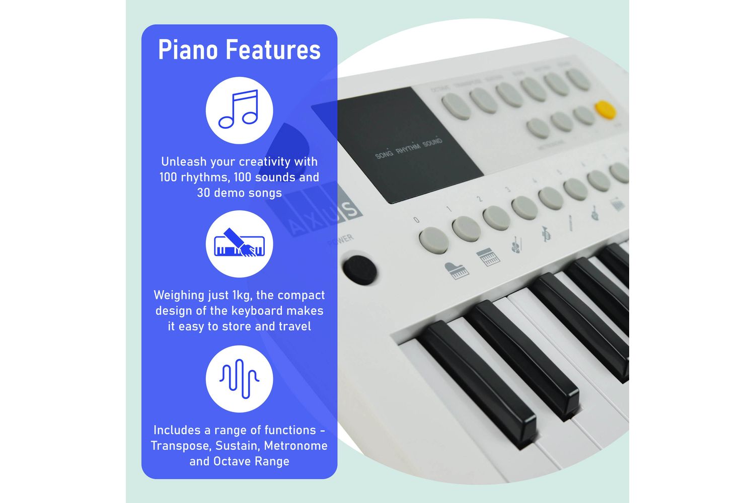 Axus - AXMK37WH - 3
