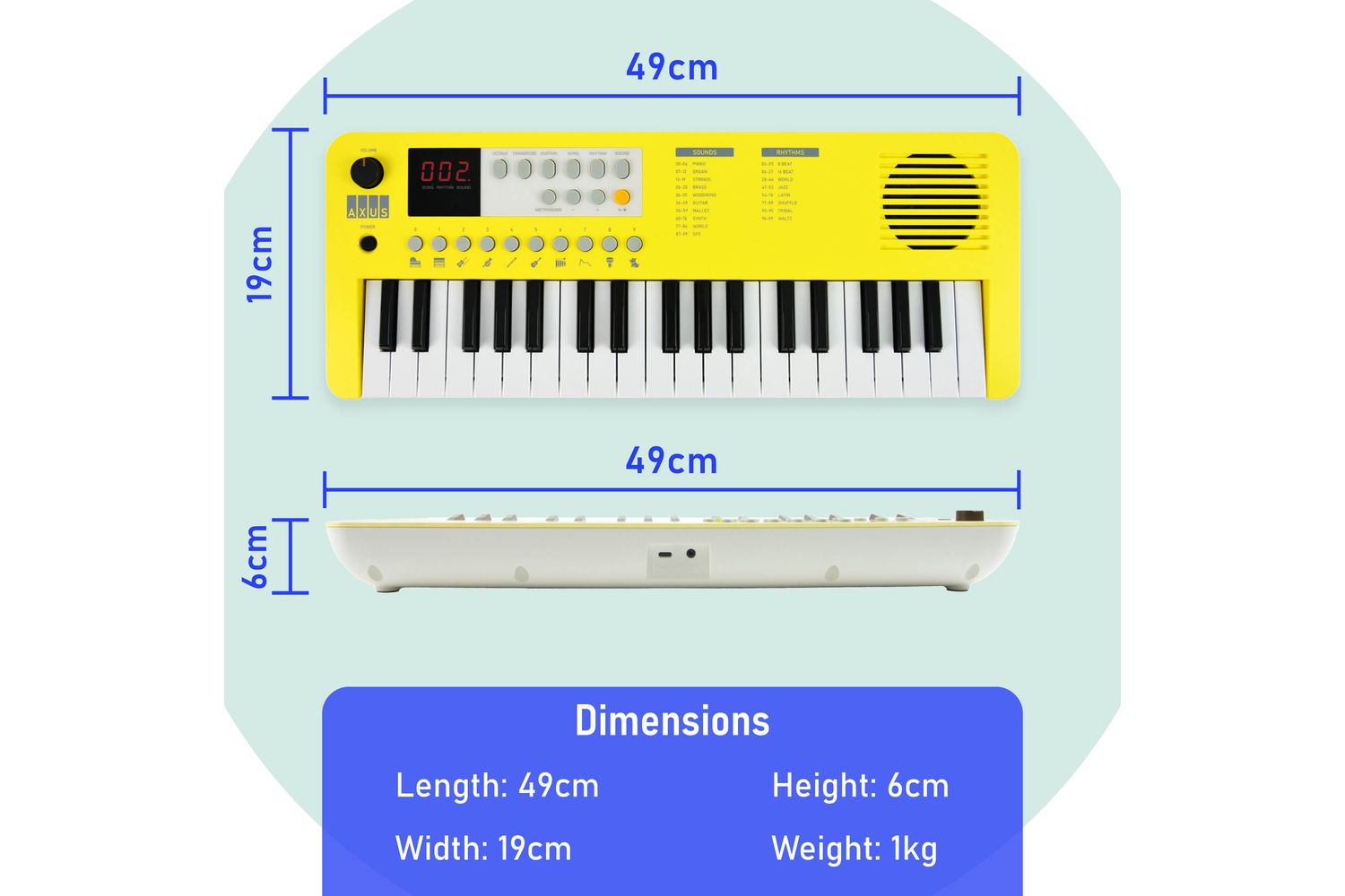 Axus - AXMK37YE - 4