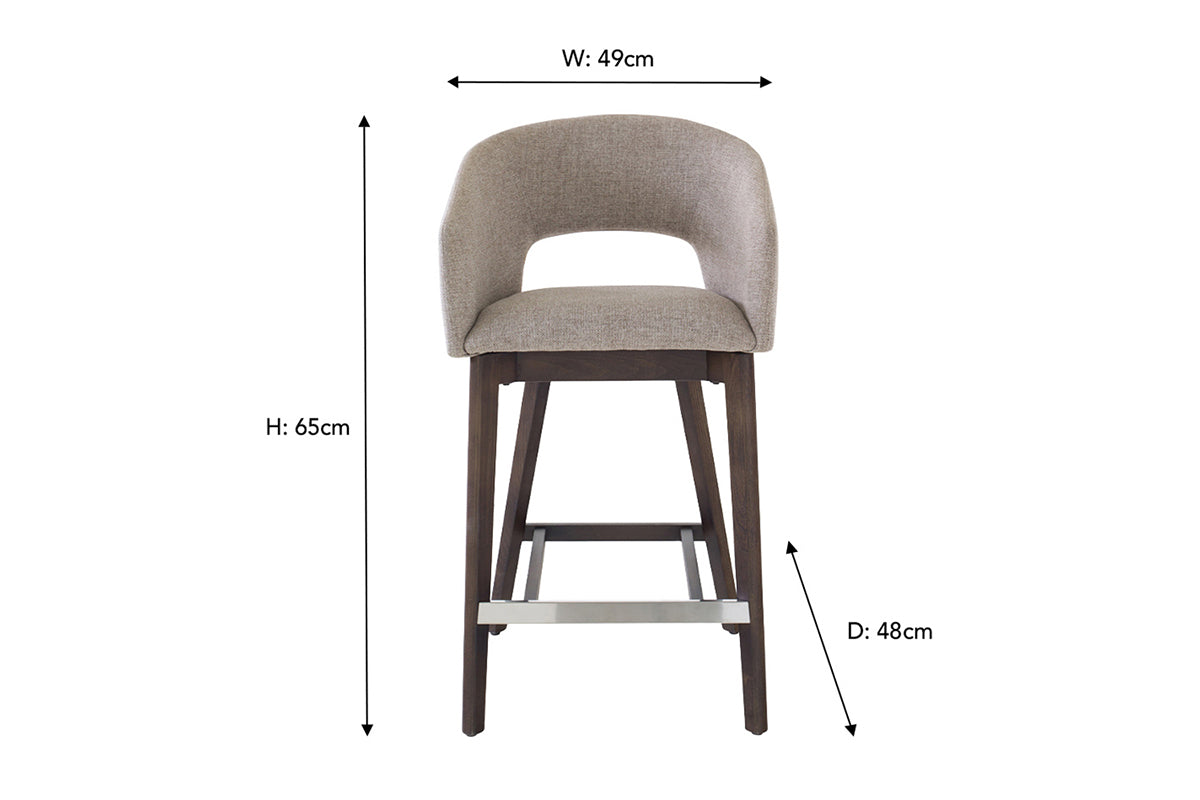 Massa Counter Stool | Latte