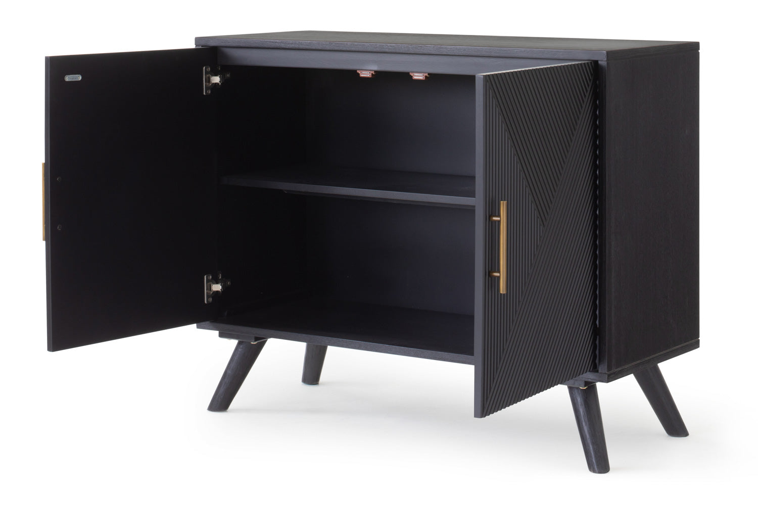 Ayda 2 Doors Sideboard | Black