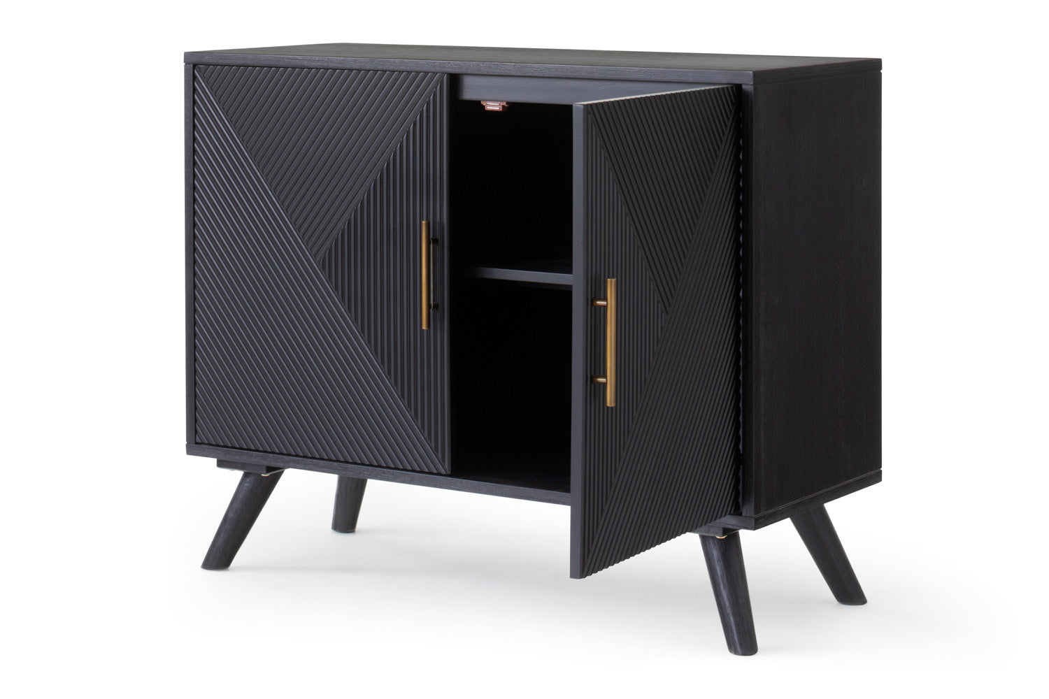 Ayda 2 Doors Sideboard | Black