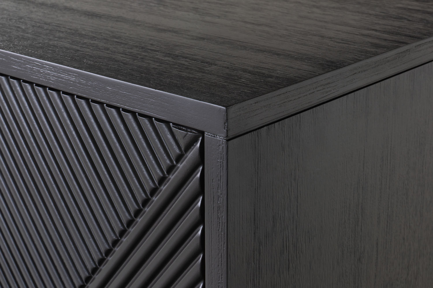 Ayda 2 Doors Sideboard | Black