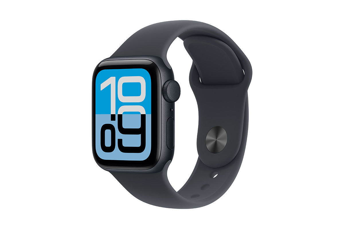 Apple Watch SE 3 | 40mm | GPS + Cellular | Midnight Aluminium Case with Midnight Sport Band S/M
