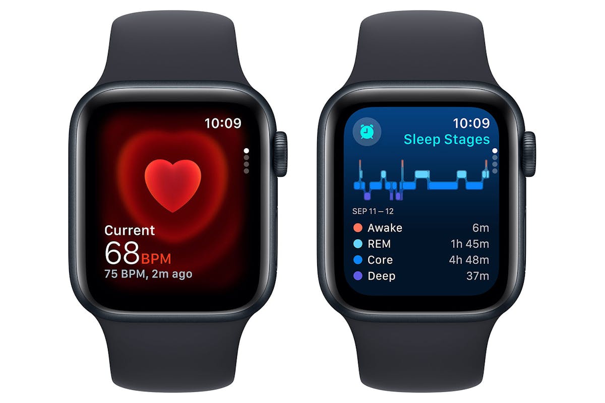 Apple Watch SE GPS 40mm Midnight Aluminium Case with Midnight Spor