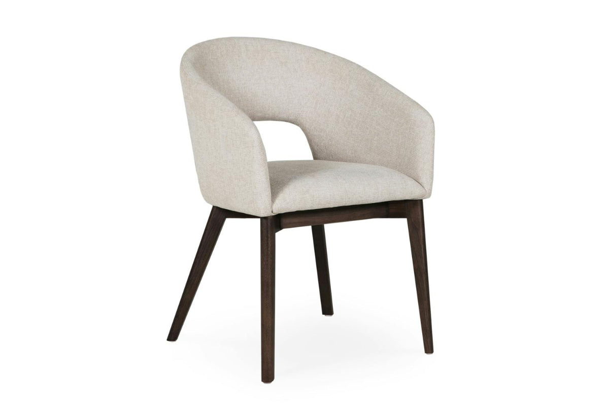 Massa Dining Chair | Fabric | Natural