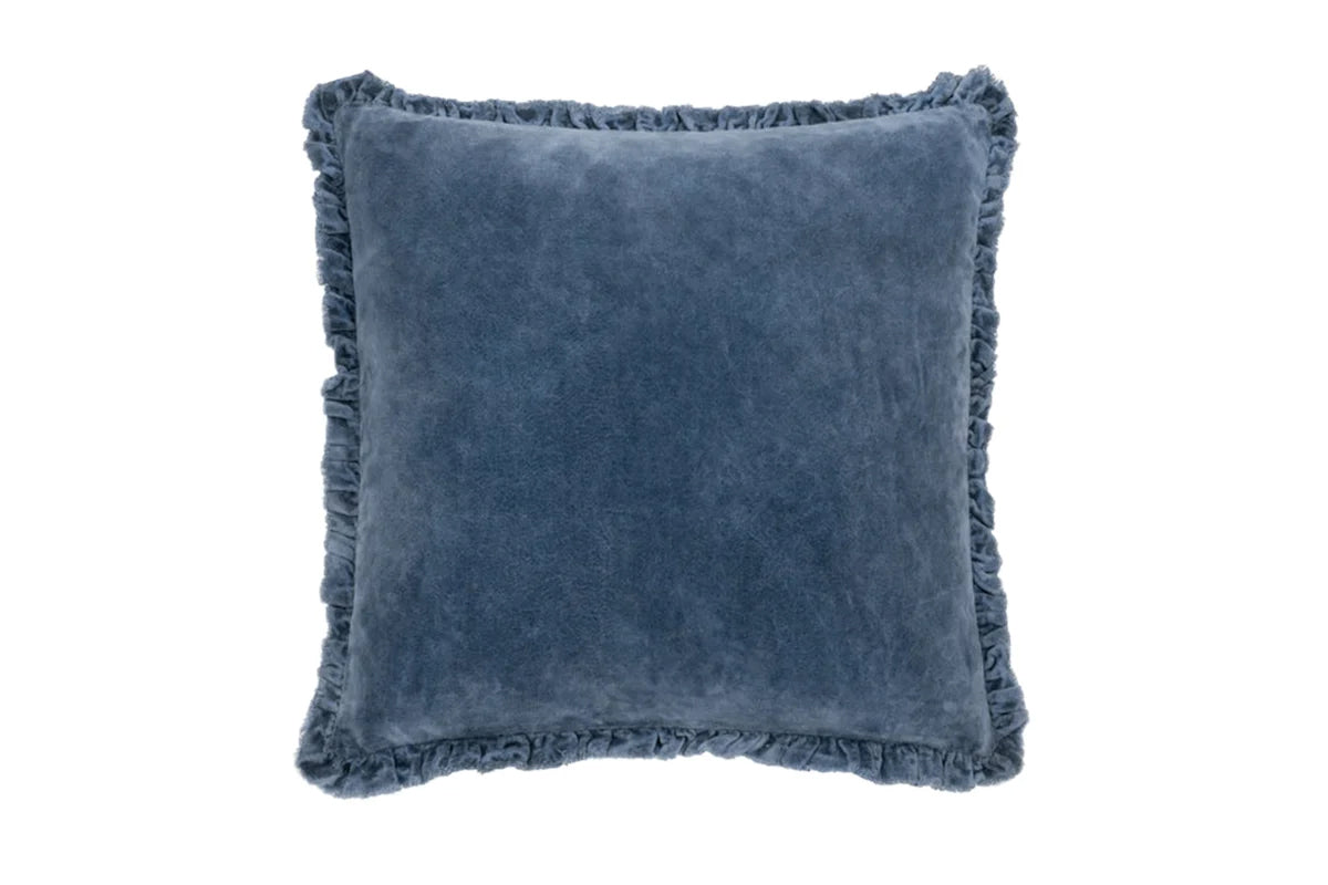 Yard | Bertie Polyester Cushion | Ink | 45 x 45 cm