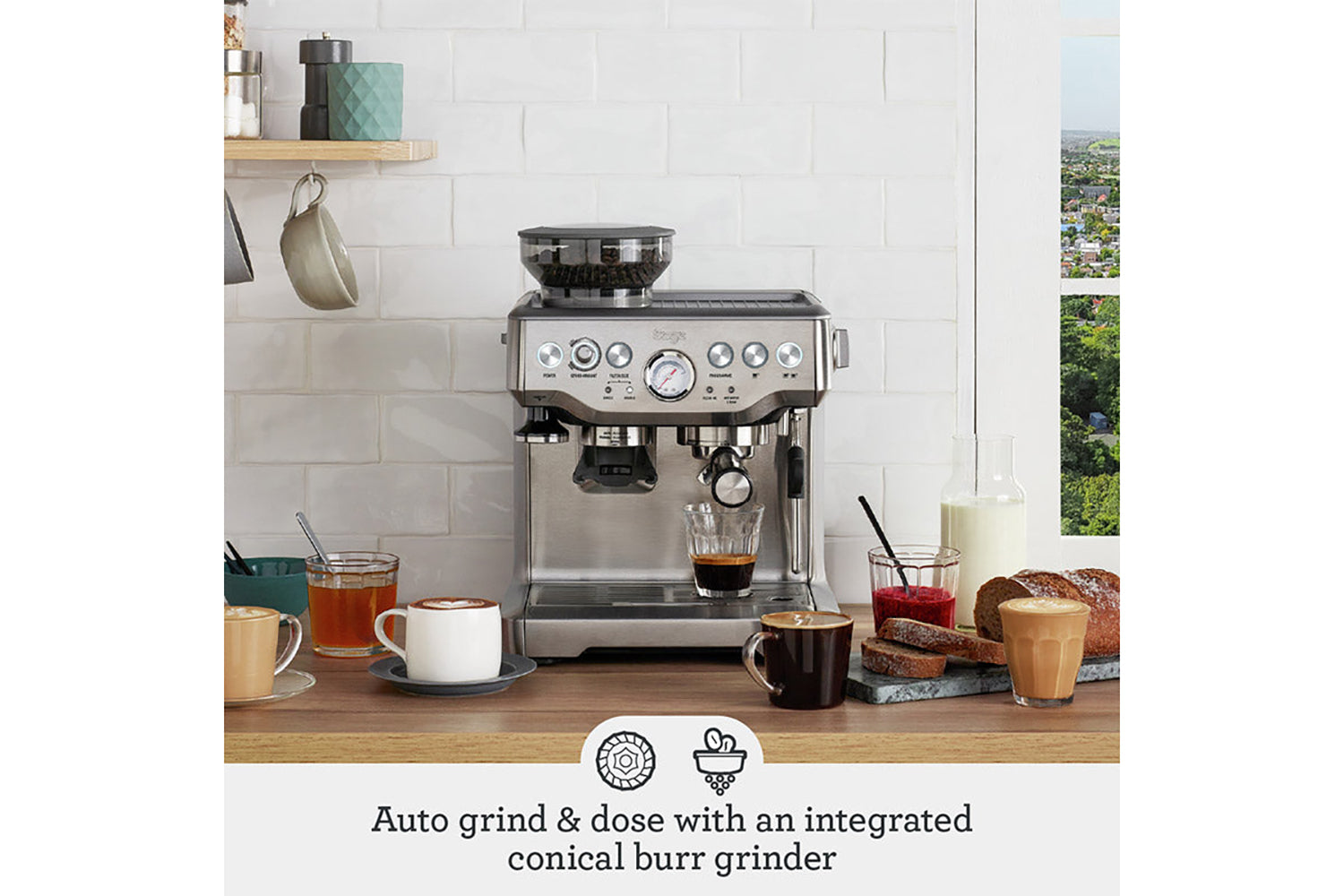 Sage Barista Express Latte Art Sage Barista Impress Coffee Machine