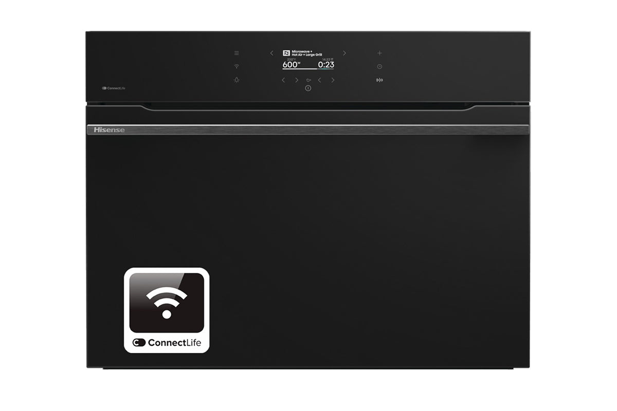 Hisense Hi8 Built-in Combined Compact Microwave Oven | BIM4AH8UKWF | Black