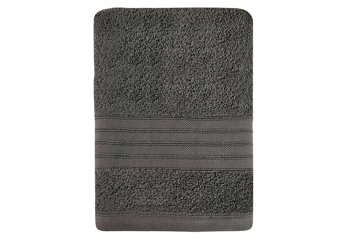 Cotton Terry Bath Sheet Towel | Grey