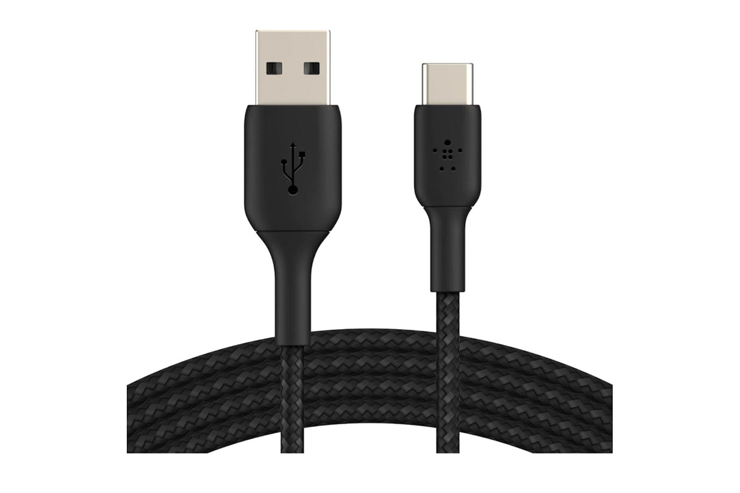 Belkin Boost Charge Braided USB-C to USB-A Cable | 2m | Black