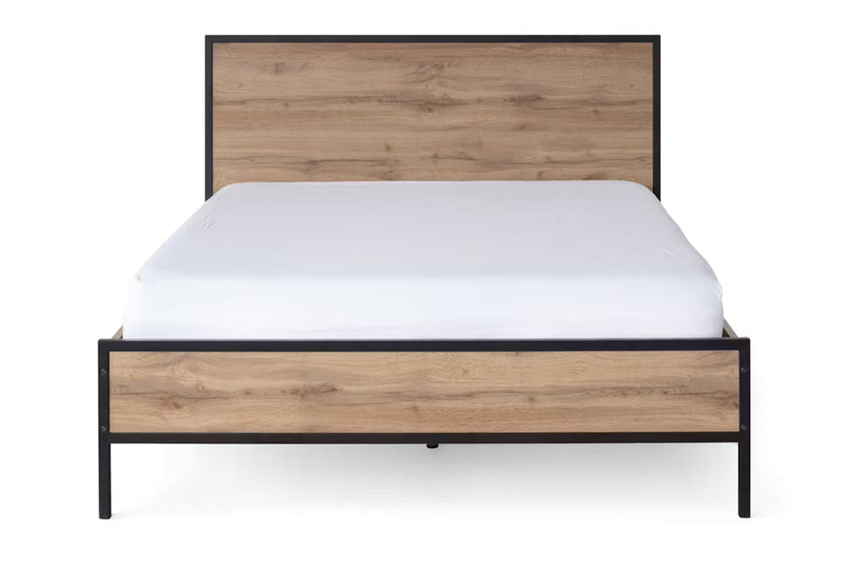 Zion Bed Frame | Double | 4ft6 | Oak