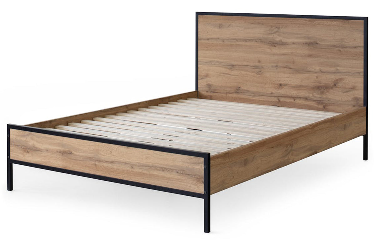 Zion Bed Frame | Double | 4ft6 | Oak