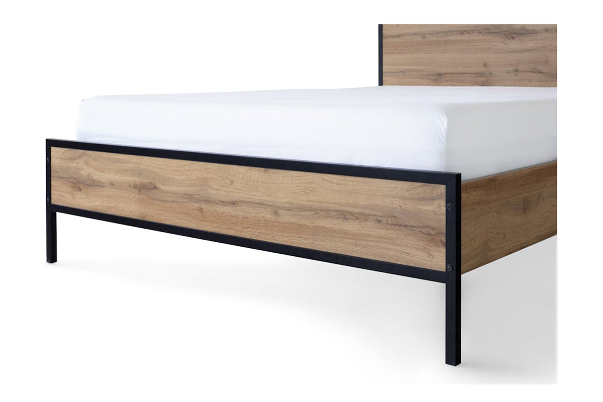 Zion Bed Frame | Double | 4ft6 | Oak