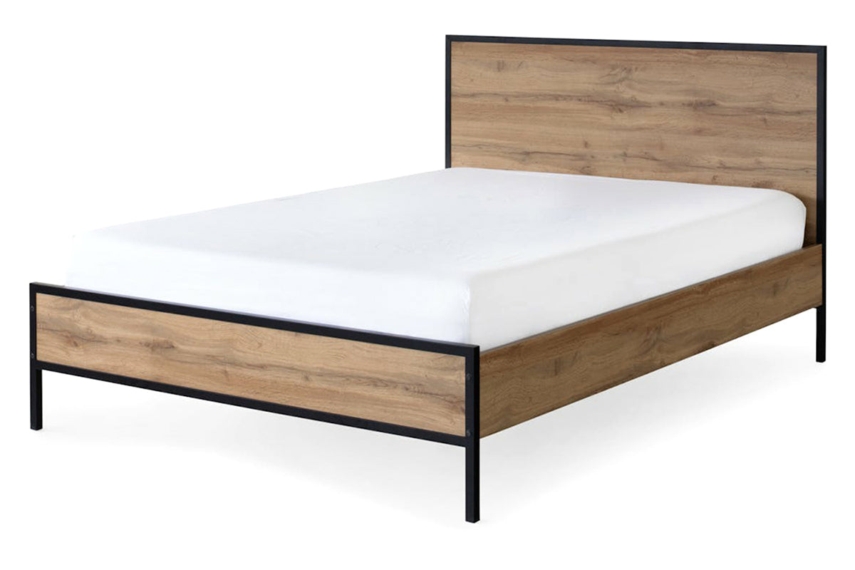 Zion Bed Frame | Small Double | 4ft | Oak