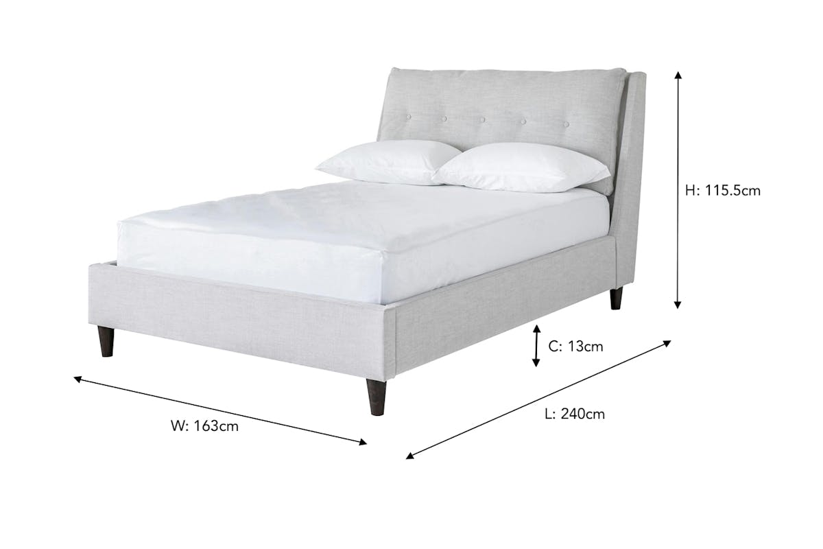 Ellen Bed Frame | King | 5ft | Oat