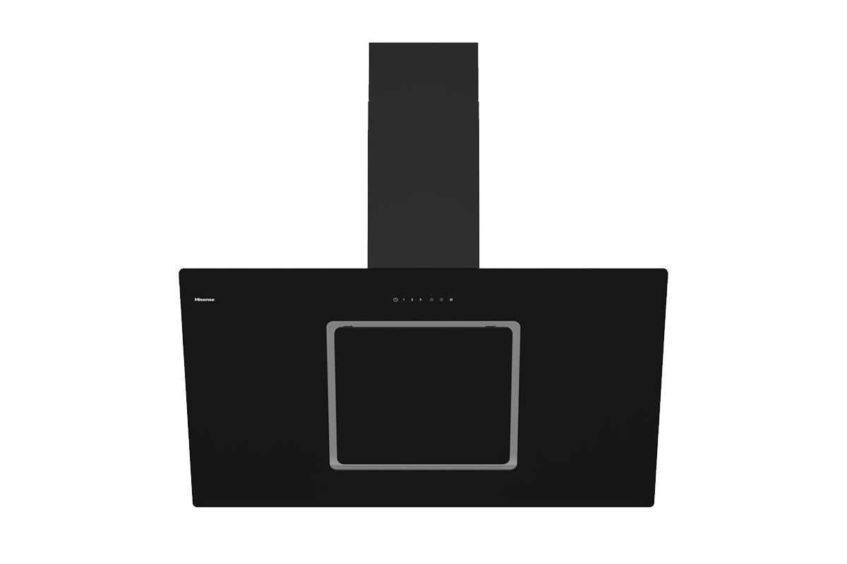 Hisense Hi4 Decorative 100cm Freestanding Chimney Hood | CH10IN14BBUK | Black