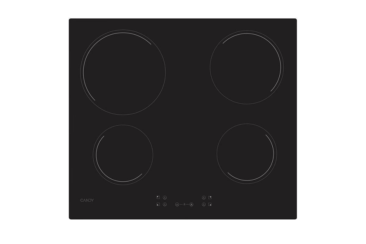 Candy 60cm 4 Zones Ceramic Hob | CH64CCB/4U | Black
