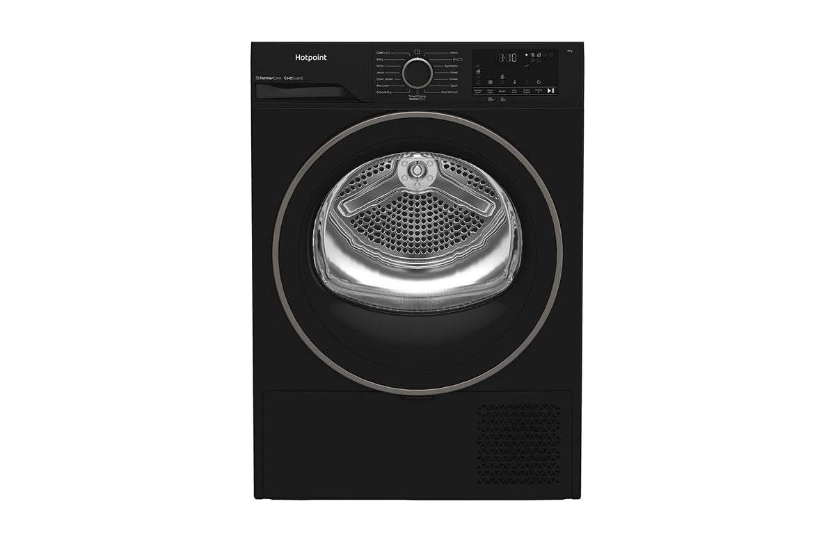 Hotpoint 8kg Freestanding Heat Pump Tumble Dryer | CHSD82MBBUK