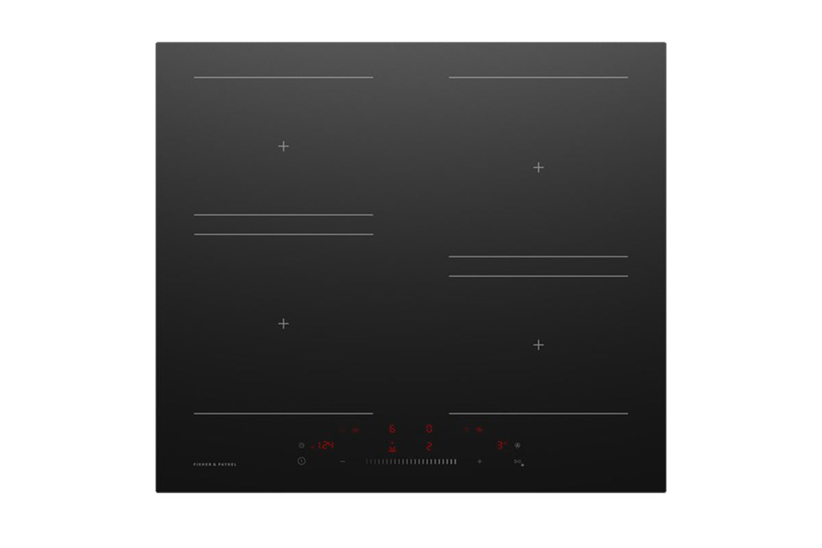Fisher & Paykel Series 5 60cm 4 Zones Electric Induction Hob | CI604CTB2 | Black Glass