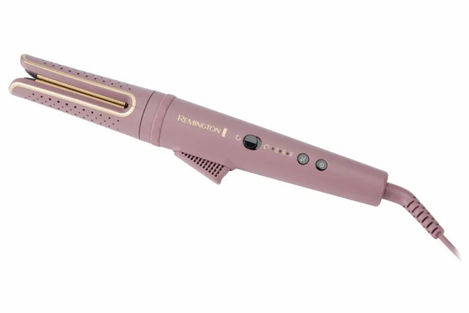Remington AIRvive Rotating Hair Curling Wand | CI8930 | Mauve/Gold