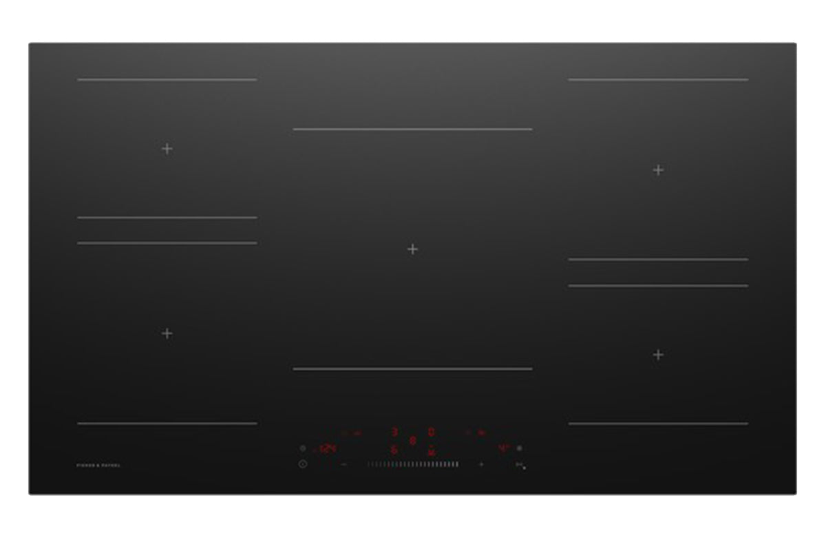 Fisher & Paykel Series 5 90cm 5 Zones Electric Induction Hob | CI905CTB2 | Black Glass