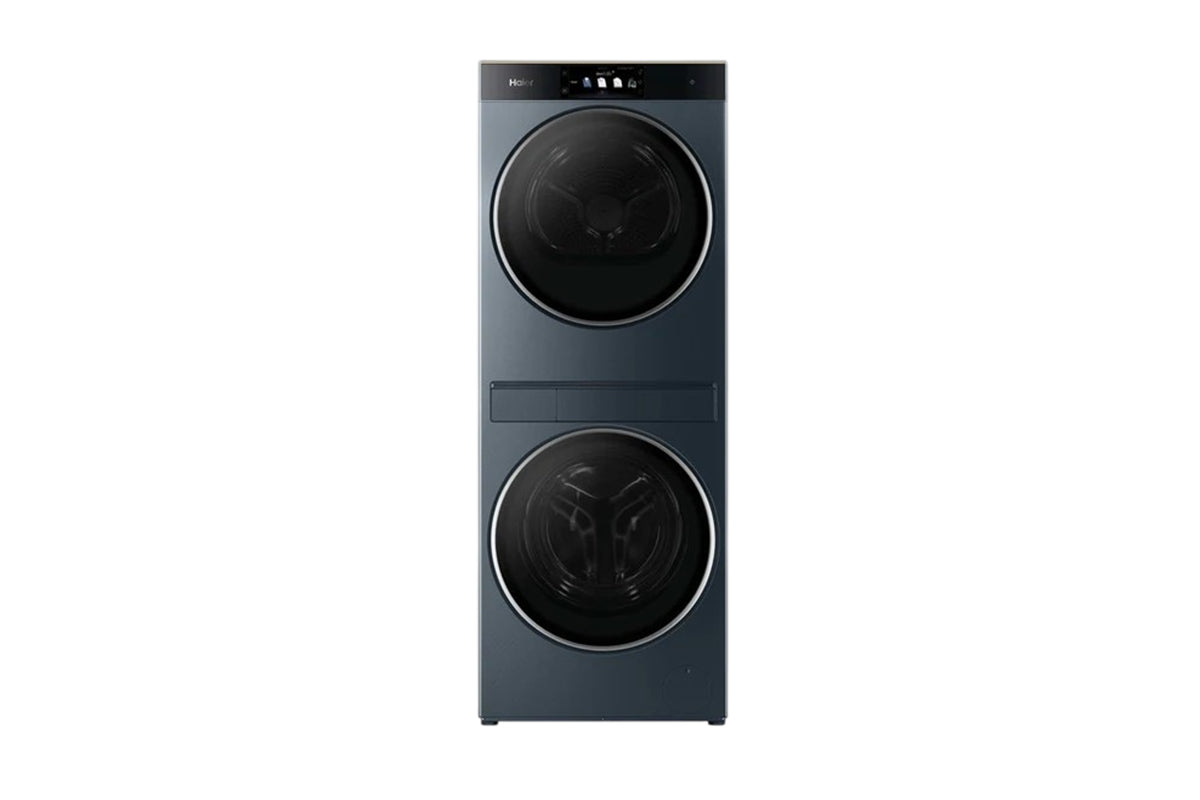 Haier Couture Care Collection 11 10kg Washer / 8kg Dryer Freestanding Washer Dryer | CLC108-GNU1-UK | Ceylon Blue