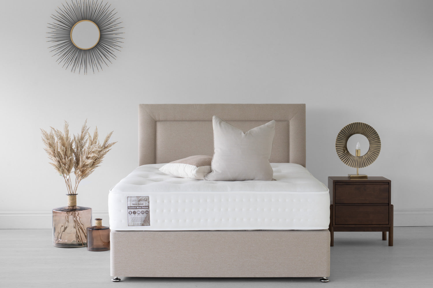 Castlebeds | Comfort Wool Deluxe Mattress | King | 5ft
