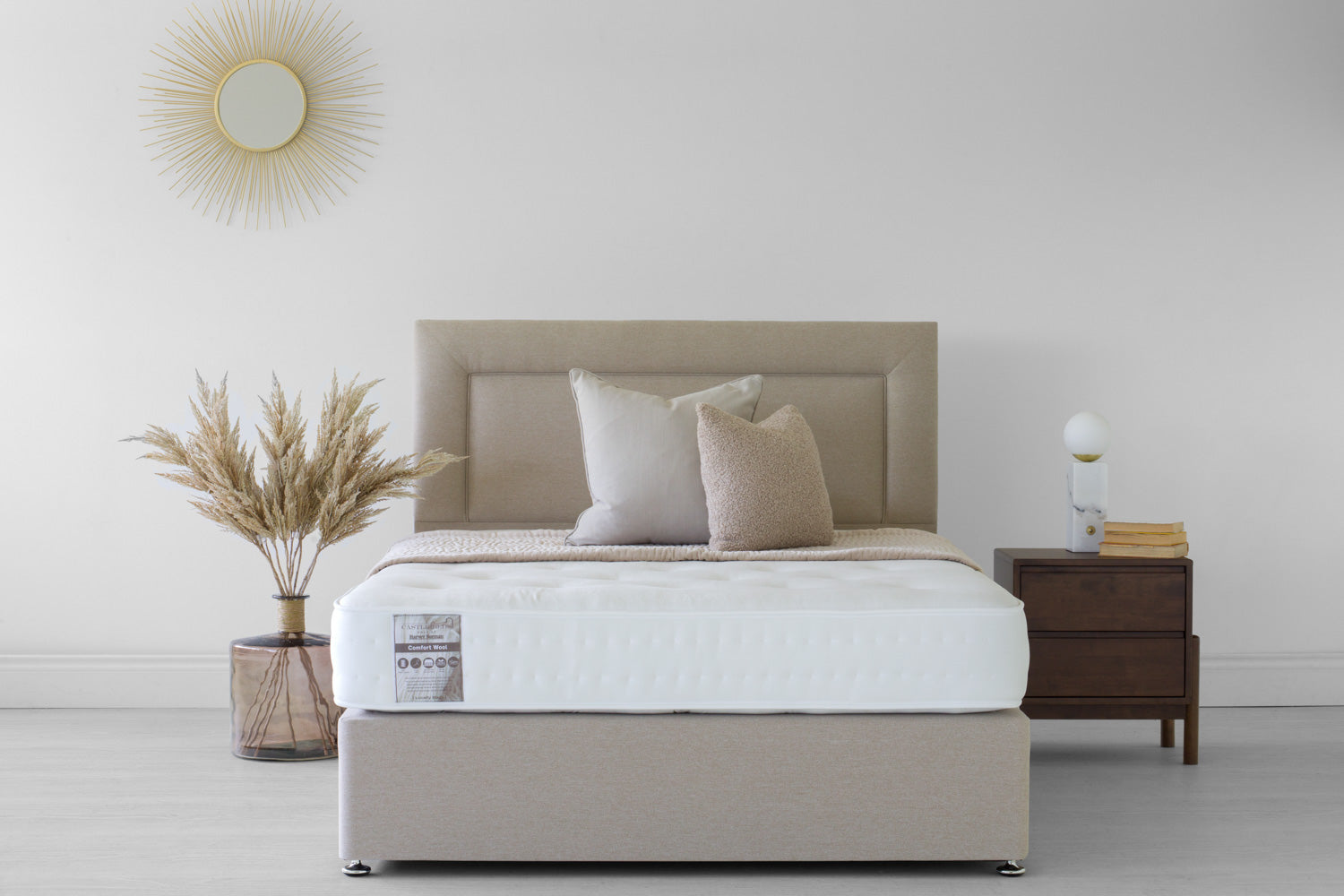 Castlebeds | Comfort Wool Mattress | King | 5ft