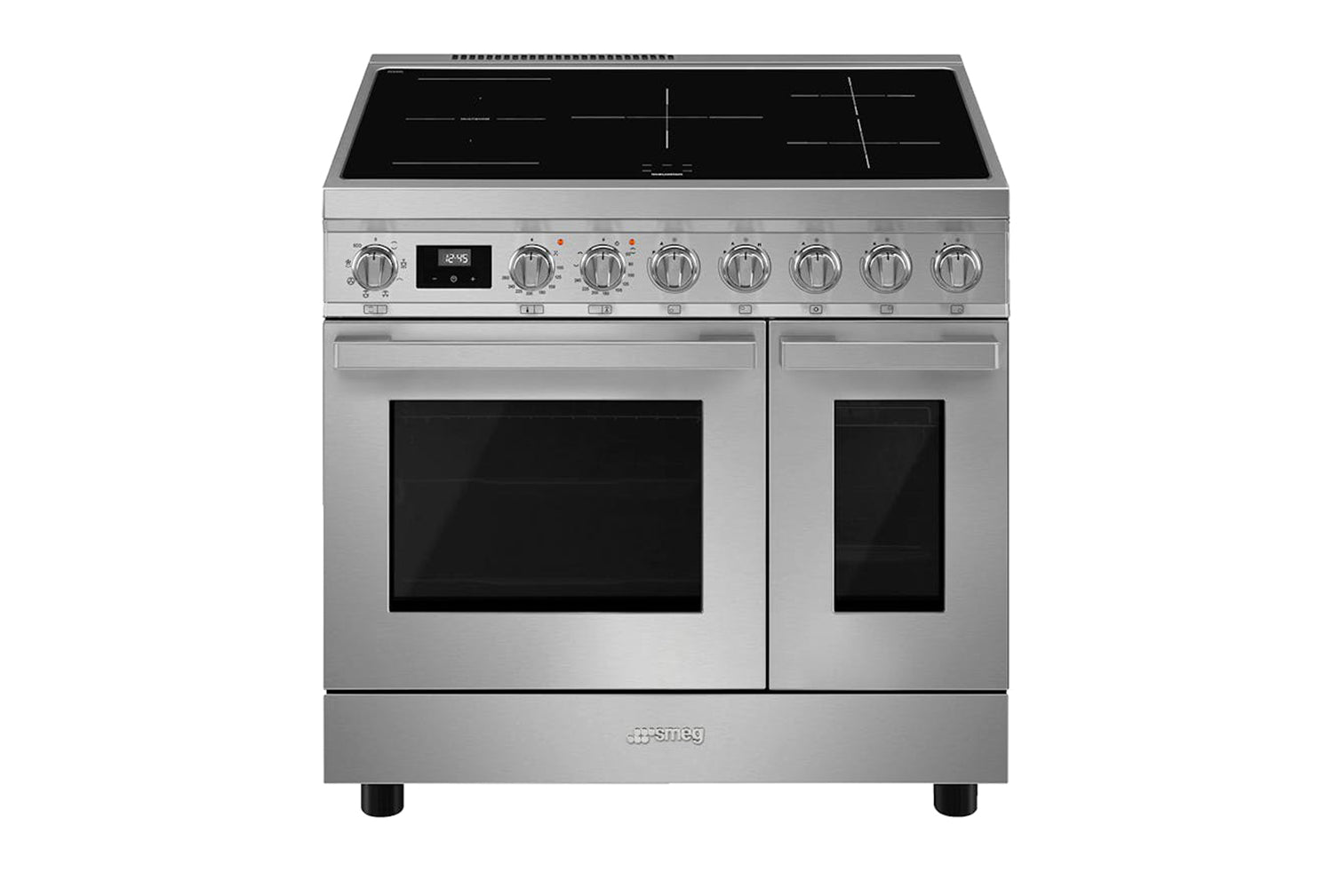 Smeg 90cm Portofino Induction Cooker | CPF92IMX | Stainless Steel