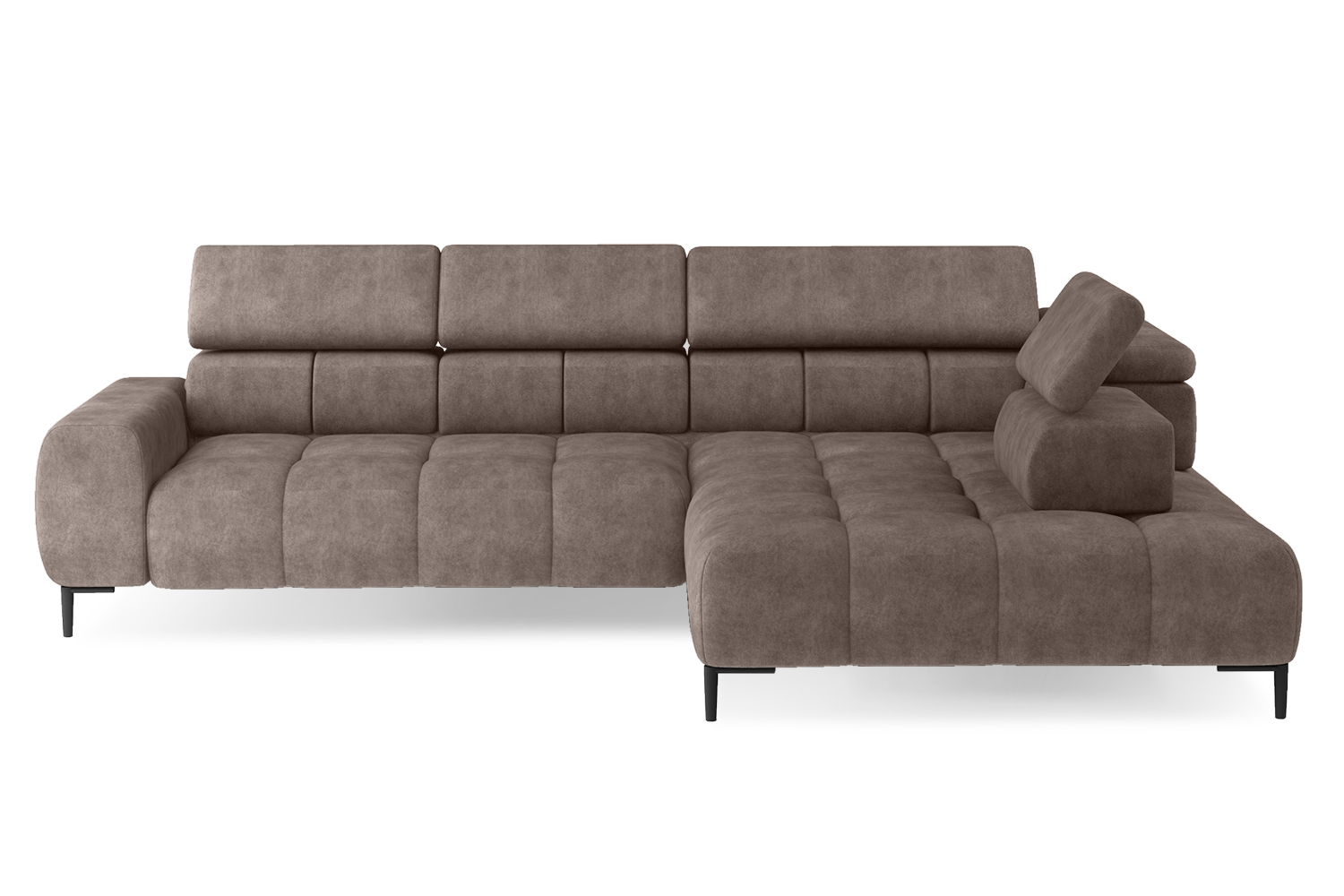 Cassie Chaise Sofa | Power Recliner | Large | Fabric | Colour Options
