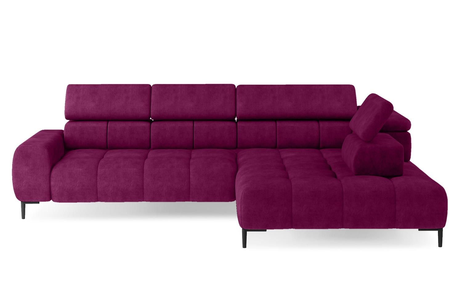 Cassie Chaise Sofa | Power Recliner | Large | Fabric | Colour Options
