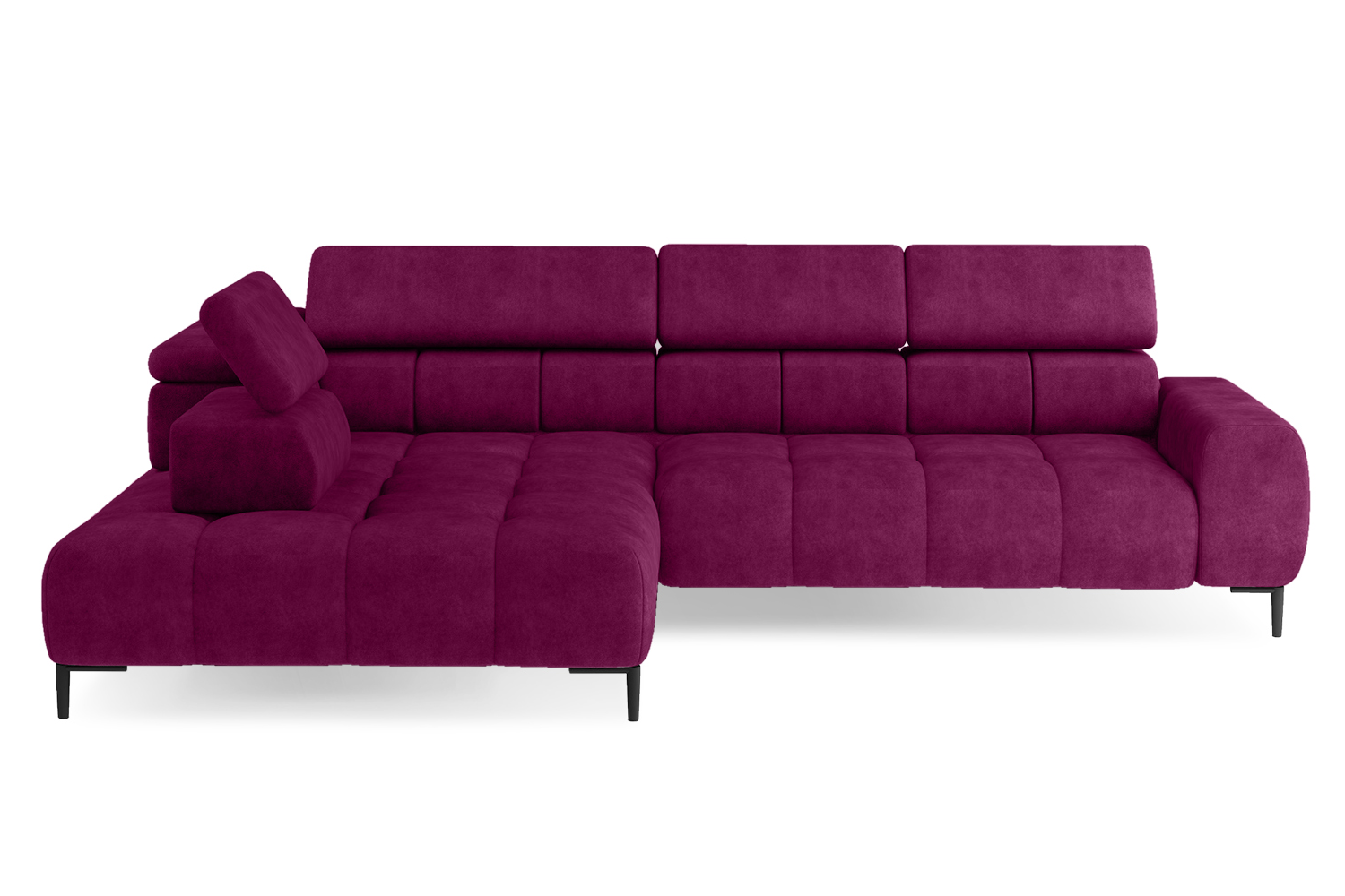 Cassie Chaise Sofa | Power Recliner | Large | Fabric | Colour Options