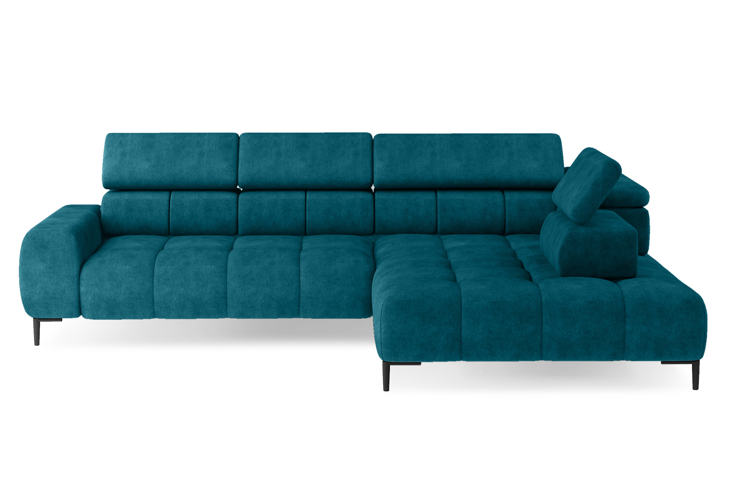 Cassie Chaise Sofa | Power Recliner | Large | Fabric | Colour Options