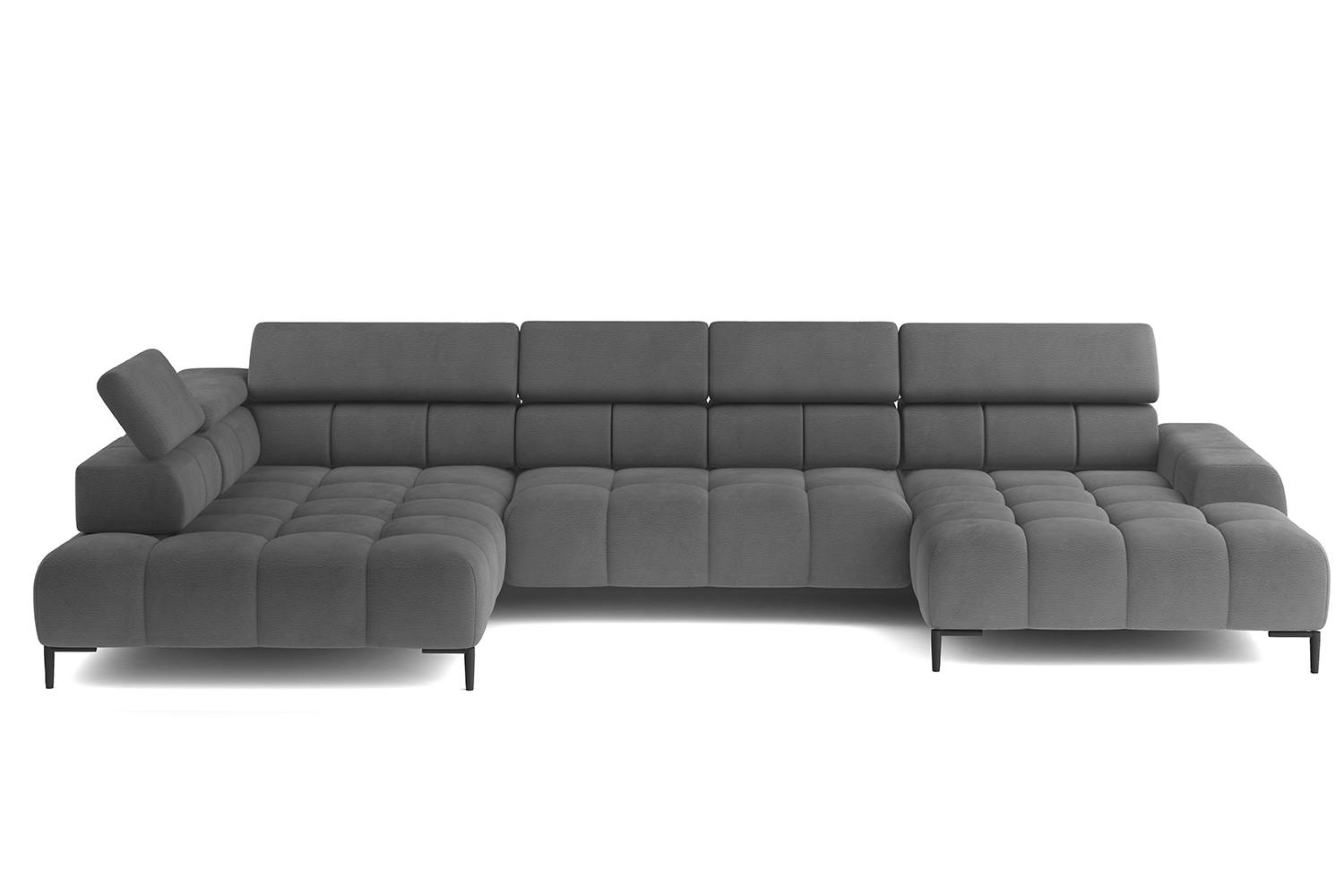 Cassie Chaise Sofa | Power Recliner | Extra Large | Fabric | Colour Options