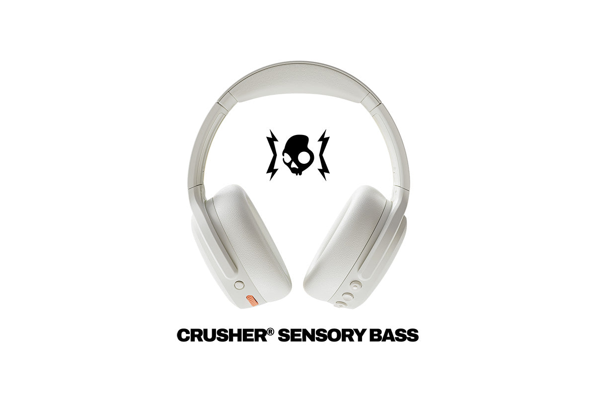 Skullcandy Crusher ANC 2 Over-Ear Wireless Headphones | Bone