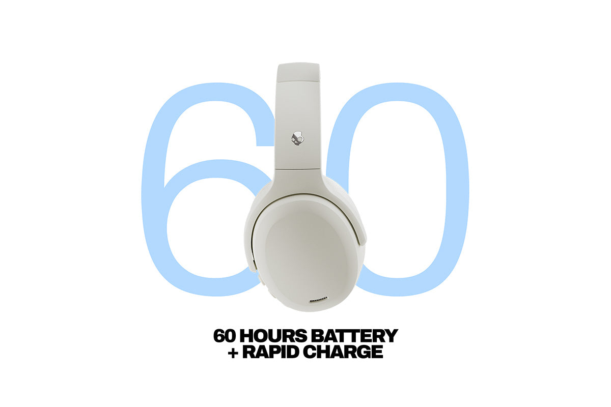 Skullcandy Crusher ANC 2 Over-Ear Wireless Headphones | Bone