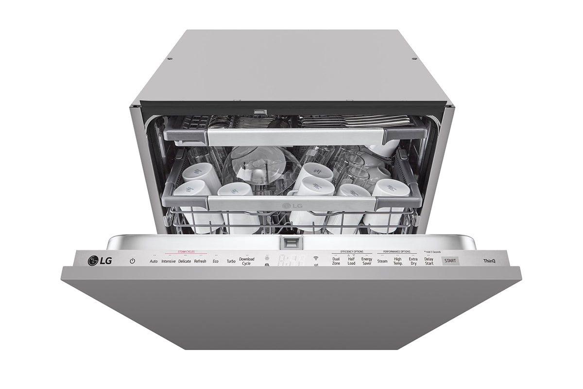 LG TrueSteam Built-in Dishwasher | 14 Place | DB476TXS
