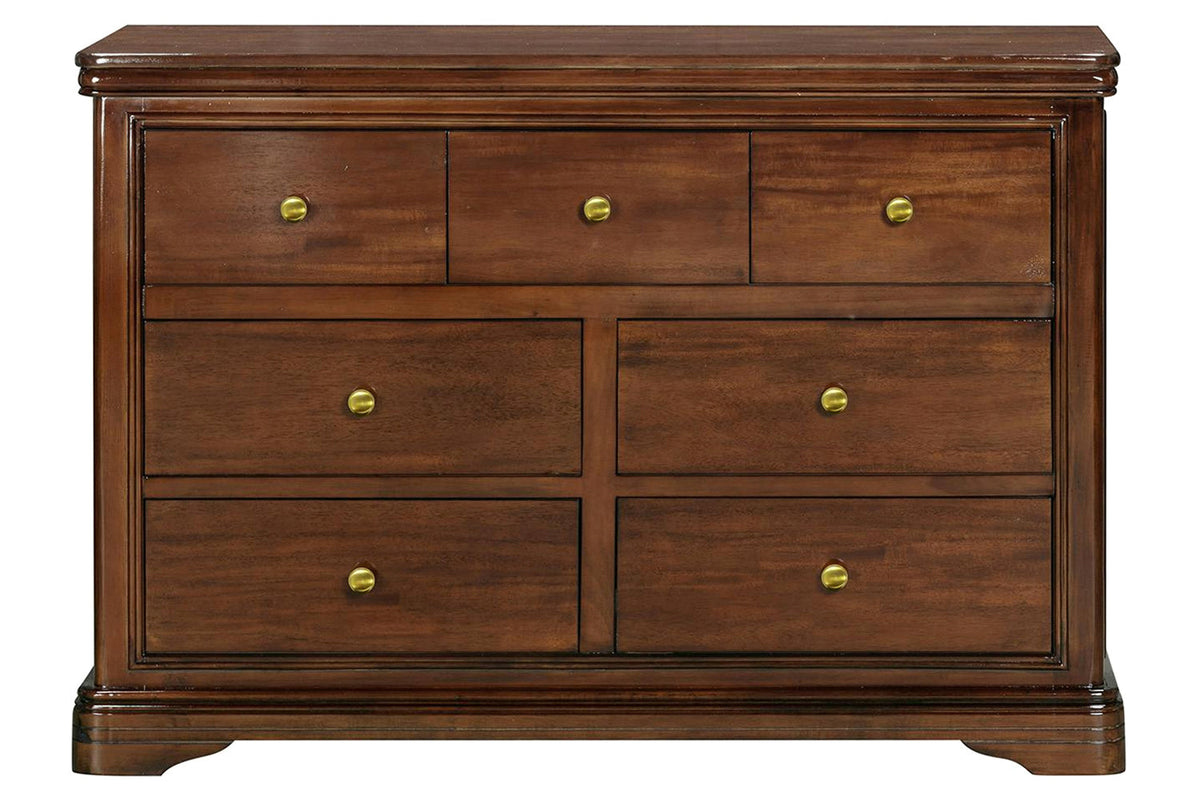 Deauville Dresser | 7 Drawer | Mahogany
